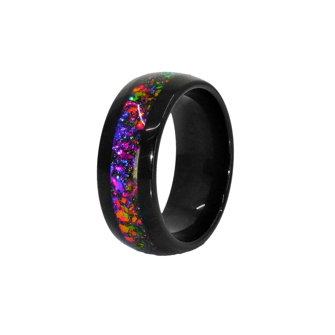 Cosmic Mirage Ceramic Ring – Uncharted Jewelry